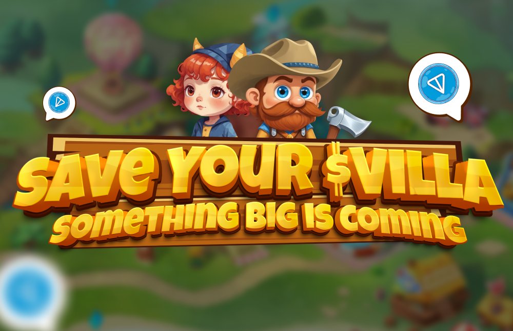 👀 Big Things Ahead for $VILLA 💰

Villagers, have you been saving your $VILLA? If not, now’s the time to start! 🌿

There’s a major surprise coming soon—and let’s just say, those holding onto their $VILLA might be very glad they did. 😉

Keep completing tasks, growing your