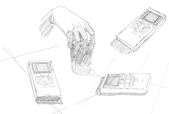 今日のクロッキー 