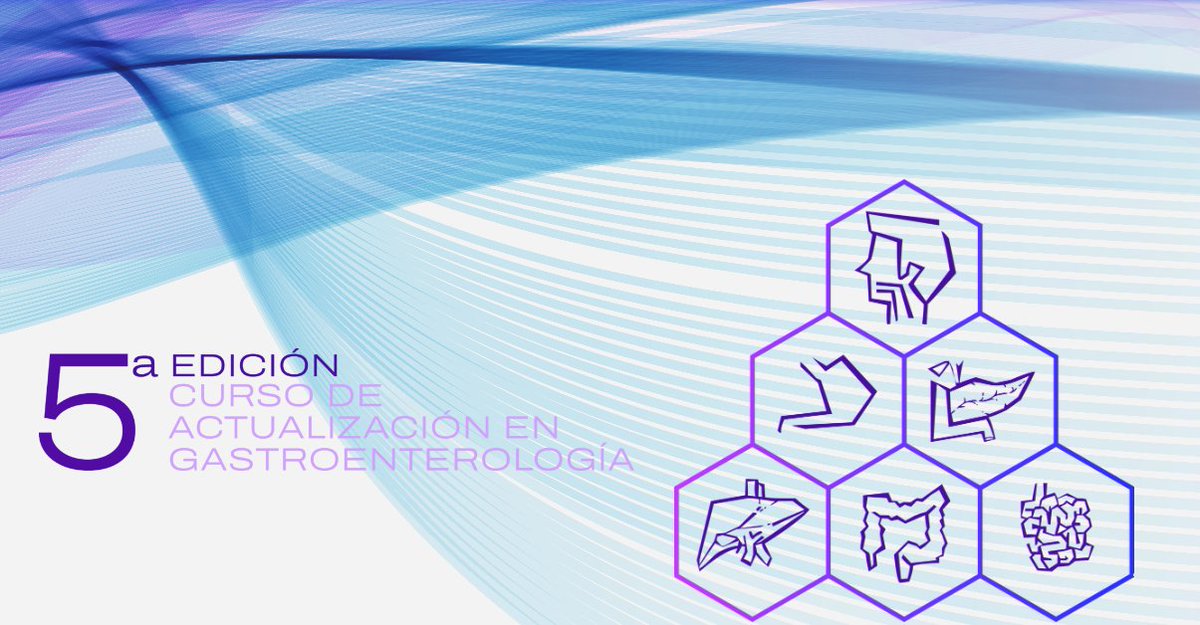Sociedad Española de Patología Digestiva (SEPD) (@sepdigestiva) on Twitter photo Próxima sesión clínica de la 5ª Ed. Curso Actualización en Gastroenterología
🔸“Enfermedad hepática metabólica (EHmet): avances en el tratamiento."
🔸Mañana jueves 22 de mayo. 8:15-9:00h de la mañana (España peninsular (CET))
🔸Impartida por el Dr. <a href="/mromerogomez/">Manuel Romero-Gómez</a> y la Dra. Carmen Próxima sesión clínica de la 5ª Ed. Curso Actualización en Gastroenterología
🔸“Enfermedad hepática metabólica (EHmet): avances en el tratamiento."
🔸Mañana jueves 22 de mayo. 8:15-9:00h de la mañana (España peninsular (CET))
🔸Impartida por el Dr. <a href="/mromerogomez/">Manuel Romero-Gómez</a> y la Dra. Carmen