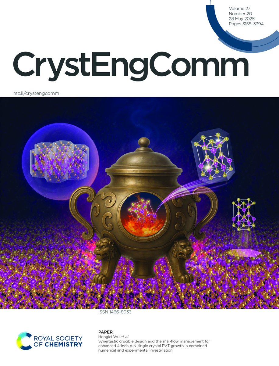 CrystEngComm's tweet image. CrystEngComm issue 20 is online and ready to read! Check out all the great research in this issue 👀👇

🔗pubs.rsc.org/en/journals/jo…