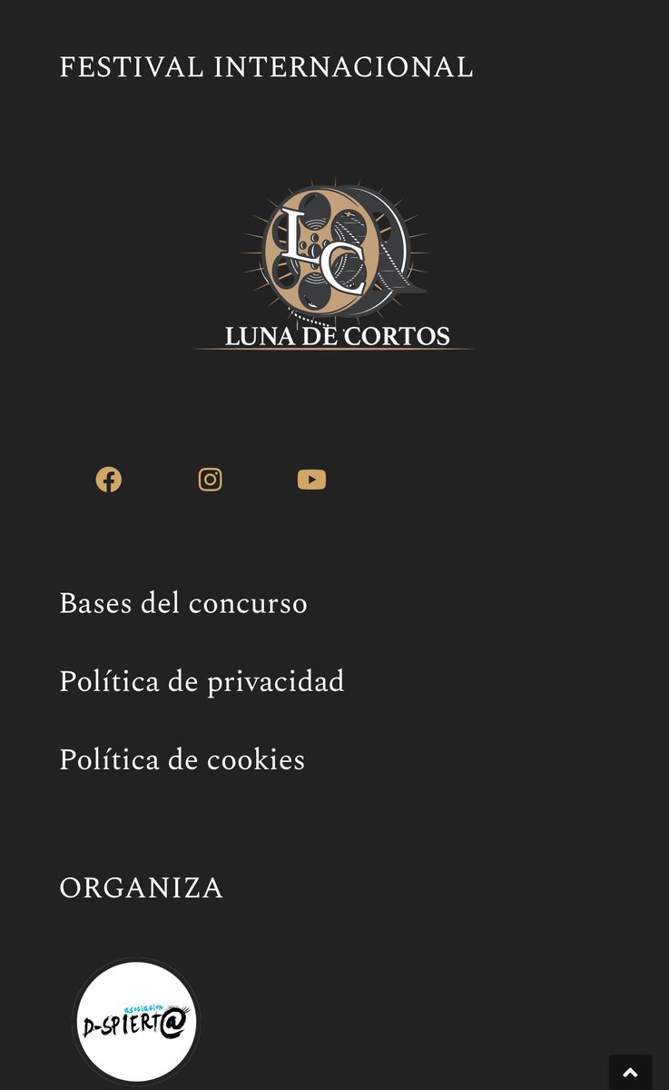 🎬Este año seré parte del jurado oficial del Festival Internacional de Cine Luna de Cortos que se celebra en un pueblito de León, Riego De la Vega.
🌺 No me digan que en la España olvidada no se están cociendo ideas interesantes. 
🌱 Gracias!