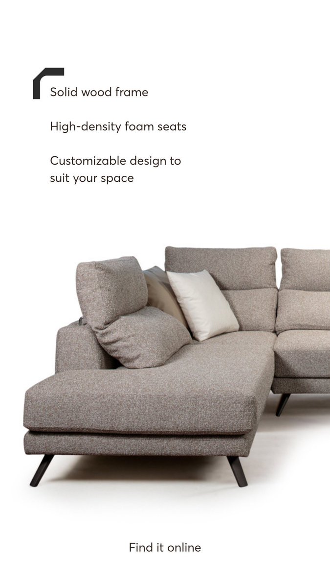 Element_home's tweet image. Nέος γωνιακός καναπές Divano:
συνδυάζει μασίφ ξύλο, αφρολέξ υψηλής πυκνότητας και ιταλικό μπουκλέ ύφασμα.
Δείτε περισσότερα element-home.gr/product/goniak…   
#thessaloniki #elementhome #kanapedes