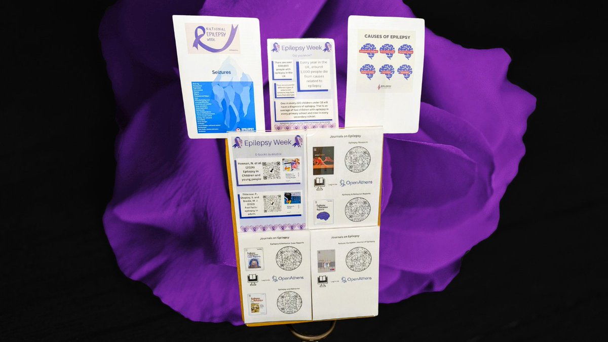 This week is #EpilepsyAwarenessWeek. The Libraries <a href="/FrimleyHealth/">Frimley Health NHS Foundation Trust 💙</a> have access to textbooks, eBooks, eJournals and reliable online information to help you understand the condition and support those affected. #Epilepsy #LibraryResources