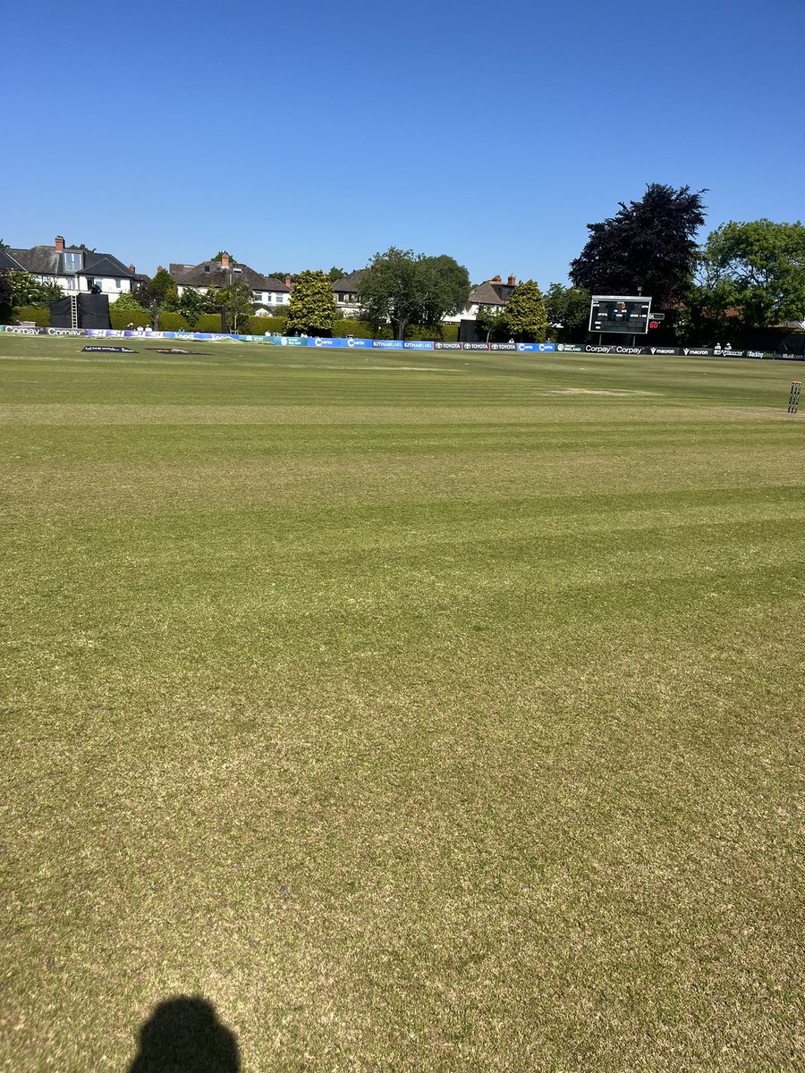 Good fun as alway, best of luck to <a href="/cricketireland/">Cricket Ireland</a> playing against <a href="/windiescricket/">Windies Cricket</a> 🏏

#GM 🌱