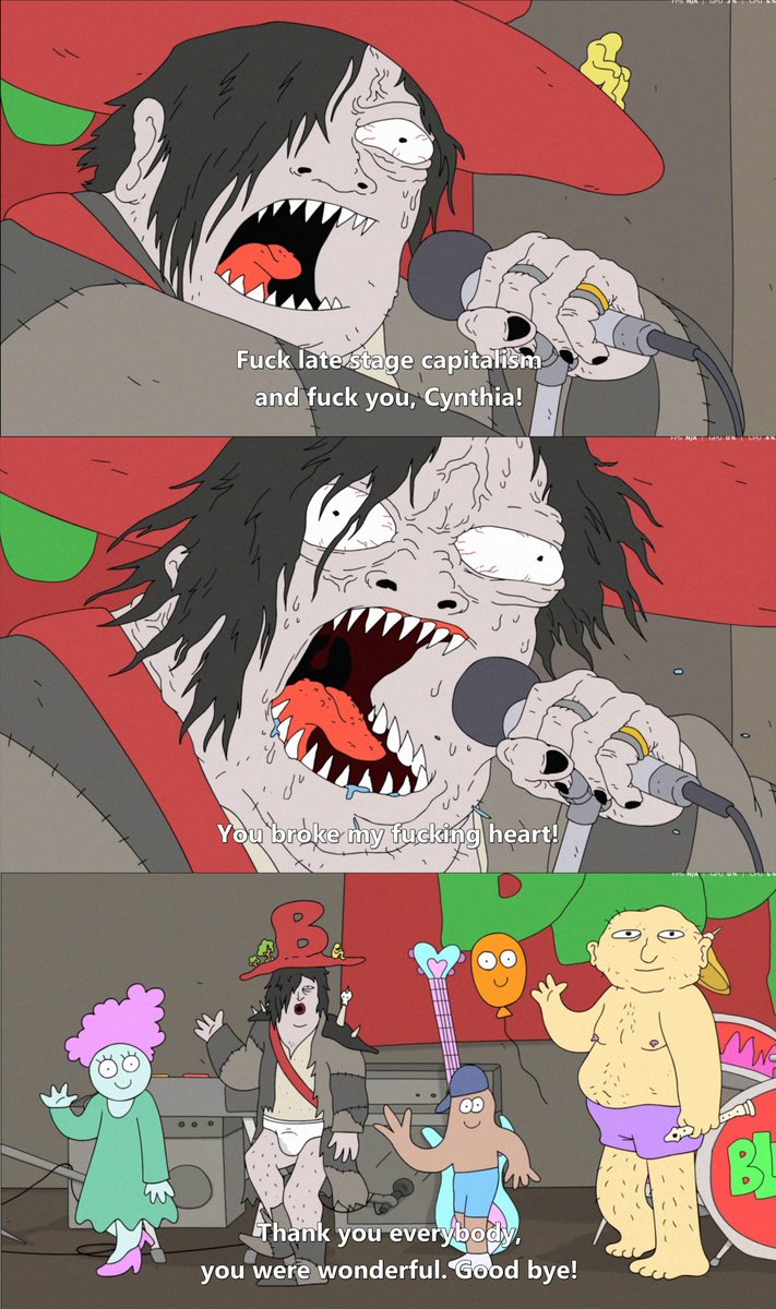 I love this show and the 11 minutes of chaos it brings,