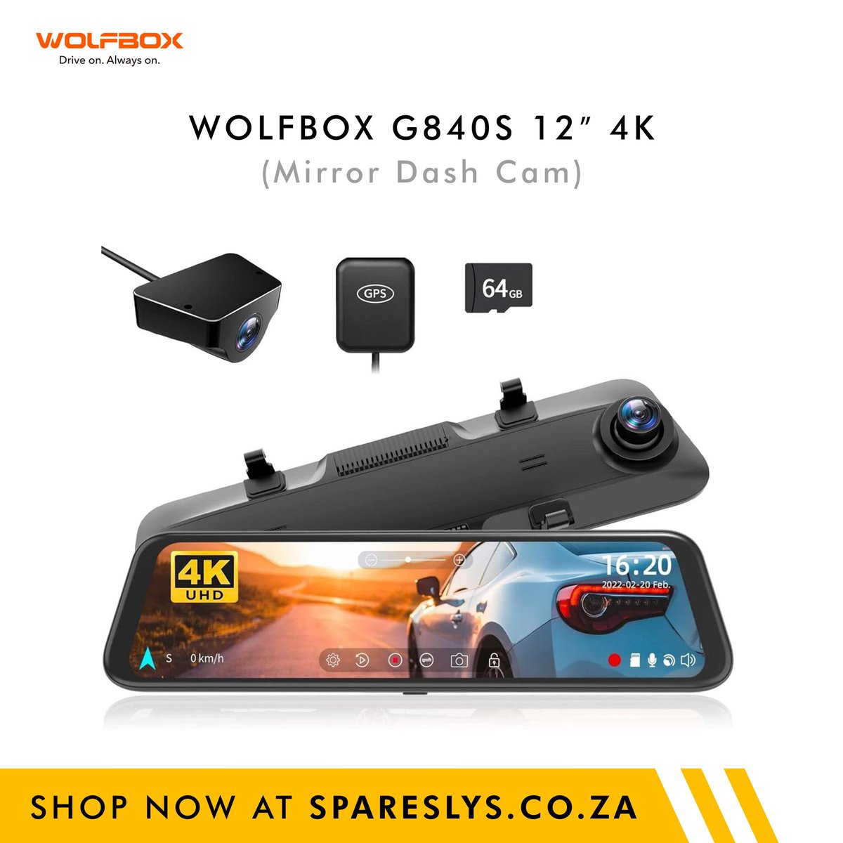 Eyes in the back of your ride, literally!!. 👁️🚗
The WOLFBOX G840S 4K Mirror #DashCam gives you ultra-clear 2160P footage, smart rear-view mirror vision, and a new level of confidence on the road.
💡 Total protection.
➡️ Your car’s about to get a serious upgrade.
#Tech #Starlink
