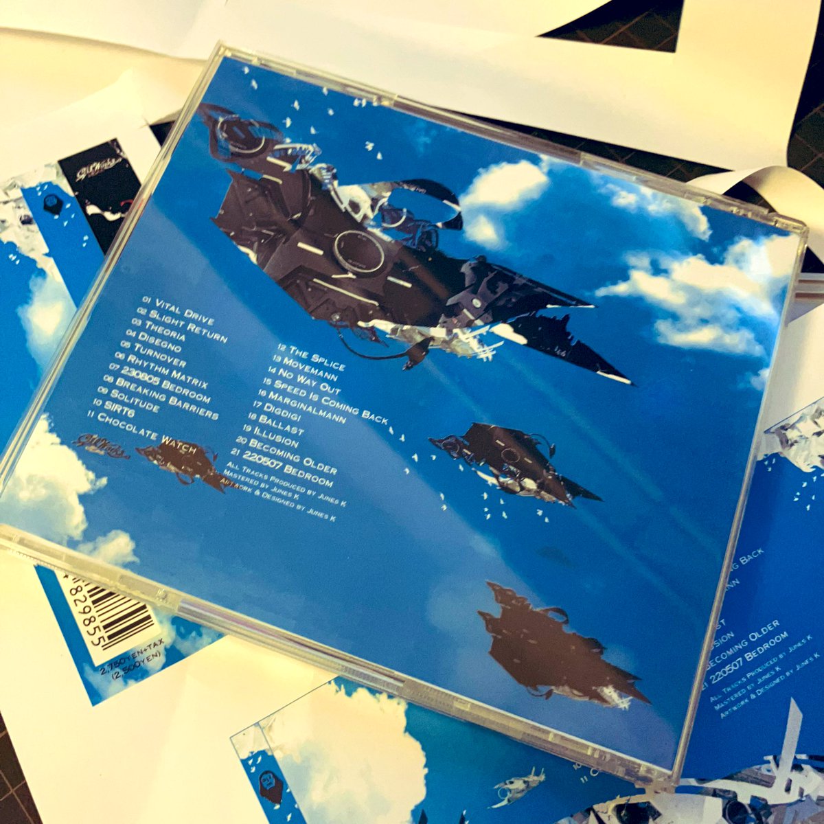 試し刷り。仕上がり良い感じ！
今回ギターめっちゃ弾いてます🎸
予約受付中！ぜひ！！
oilworks-store.com/products/junes…