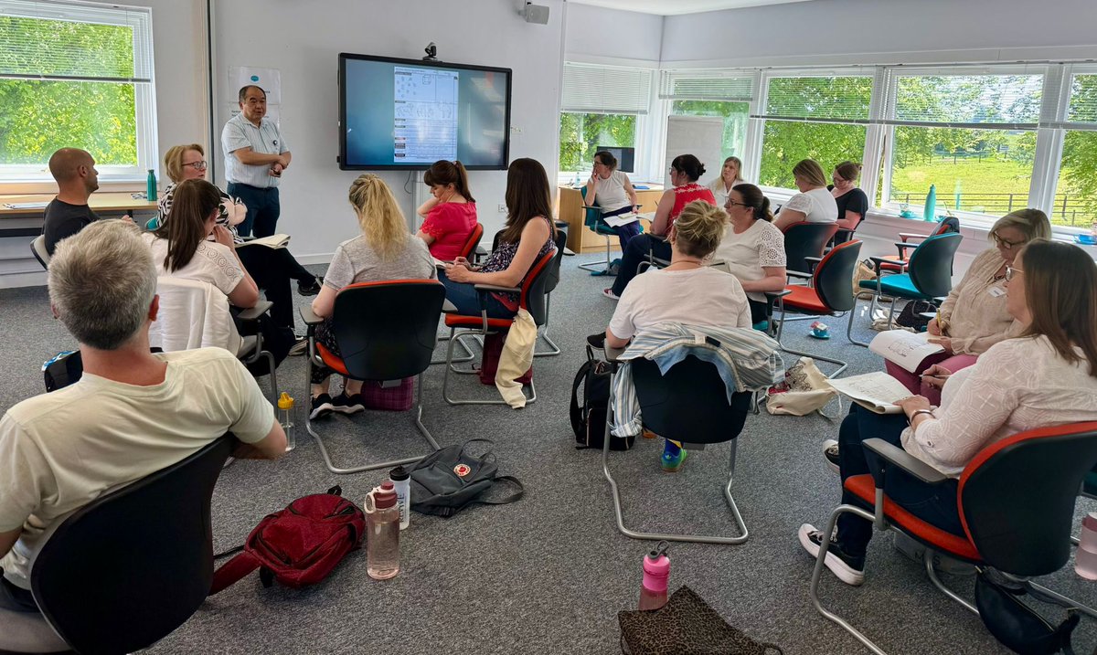 CharlieChung90's tweet image. Such a pleasure to
meet and work with @NHSForthValley occupational therapists on cognition last week at the lovely Strathcarron Hospice. A very experienced and dedicated group of clinicians with many great examples of practice. Thank you, Robyn, for the invite and for organising.