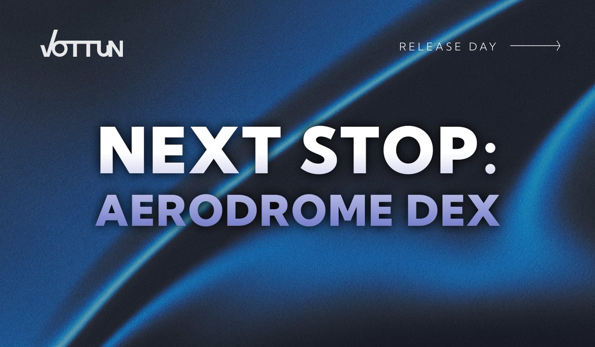 🚨 1 WEEK TO GO! 🚨

On May 28, $VTN will officially go live on <a href="/AerodromeFi/">Aerodrome</a>  the #1 DEX on <a href="/base/">Base</a>! 🔥

This listing is a key step to boost:

✅ Liquidity for our token

✅ Accessibility for new users

✅ Growth across the Base ecosystem

We’re not just listing our token, we’re