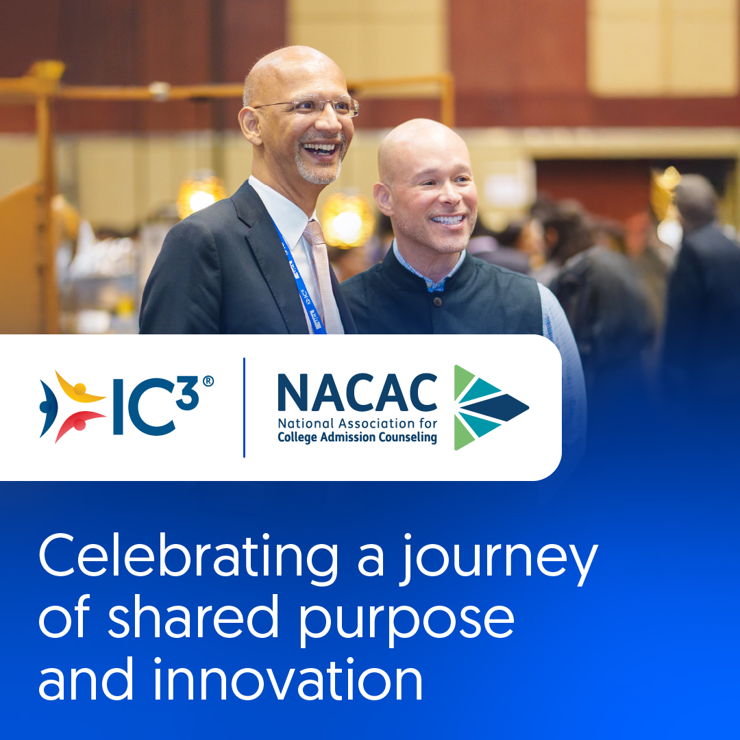 IC3 Movement (@ic3movement) on Twitter photo We're grateful to <a href="/NACAC/">Natl Association for College Admission Counseling</a> for partnering with the IC3 Movement again this year. Together, we're driving global conversations on college & career counseling.
Join us at #IC3Conference in Mumbai (Aug 20–21) & #NACAC2025 in Columbus (Sept 18–20).
#CounselingAsACulture #IC3Movement We're grateful to <a href="/NACAC/">Natl Association for College Admission Counseling</a> for partnering with the IC3 Movement again this year. Together, we're driving global conversations on college & career counseling.
Join us at #IC3Conference in Mumbai (Aug 20–21) & #NACAC2025 in Columbus (Sept 18–20).
#CounselingAsACulture #IC3Movement