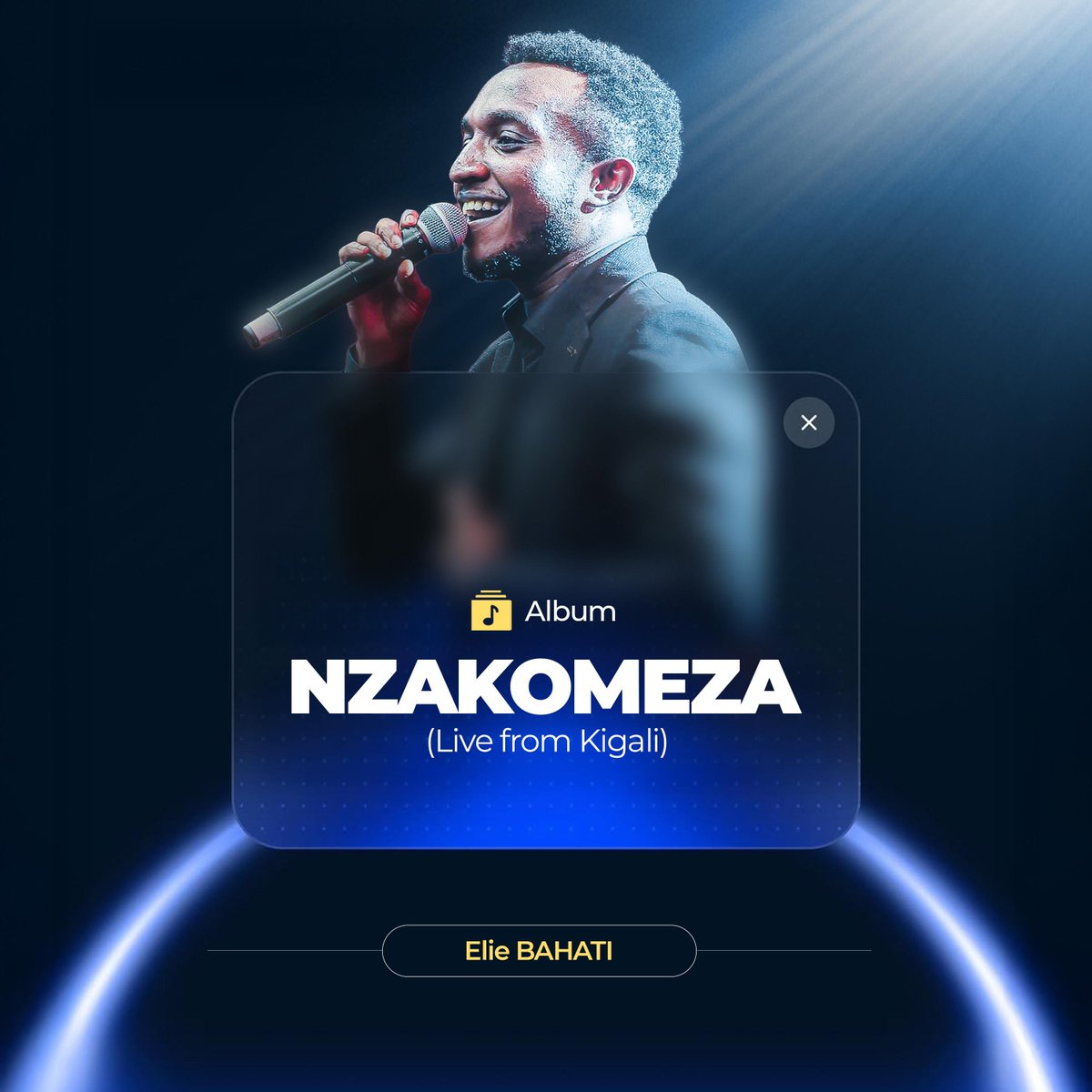 NuruFreddy's tweet photo. So I said yes to poster work… and my UI brain couldn’t help itself. 🎨

tried my best for NZAKOMEZA Album by @EllisBht https://t.co/llIa4B6Akd