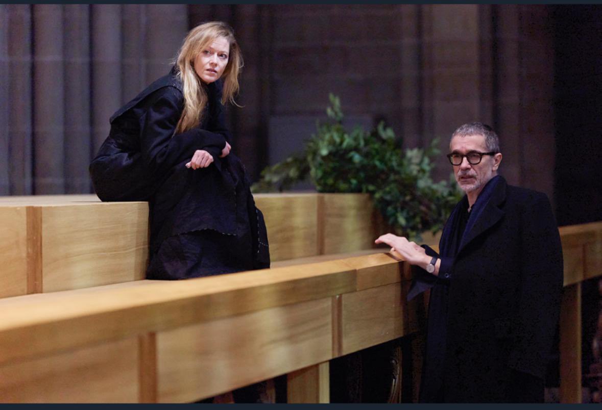 Working with Romeo Castellucci fulfills a life dream for me. I am forever thankful that it was this production that brought us together, “Stabat Mater”, with a triptych of music of Pergolesi and Scelsi.
