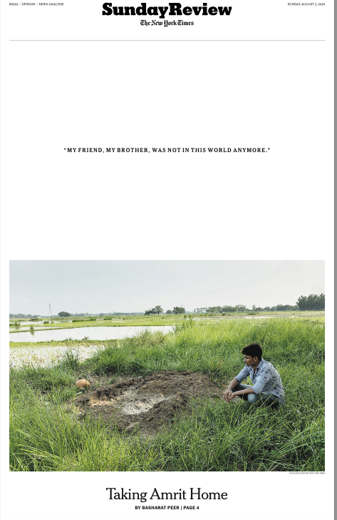 Basharat Peer (@basharatpeer) on Twitter photo In the summer of 2020, I wrote a story about two young Indian workers. I was working as an editor at <a href="/nytopinion/">New York Times Opinion</a> and <a href="/katiekings/">Kathleen Kingsbury</a>, Max Strasser, and Honor Jones published it beautifully. <a href="/DharmaMovies/">Dharma Productions</a> bought the rights from <a href="/nytimes/">The New York Times</a> <a href="/NYTimesPR/">NYTimes Communications</a> <a href="/caitlinroper/">.</a>, <a href="/ghaywan/">Neeraj Ghaywan</a> adapted it In the summer of 2020, I wrote a story about two young Indian workers. I was working as an editor at <a href="/nytopinion/">New York Times Opinion</a> and <a href="/katiekings/">Kathleen Kingsbury</a>, Max Strasser, and Honor Jones published it beautifully. <a href="/DharmaMovies/">Dharma Productions</a> bought the rights from <a href="/nytimes/">The New York Times</a> <a href="/NYTimesPR/">NYTimes Communications</a> <a href="/caitlinroper/">.</a>, <a href="/ghaywan/">Neeraj Ghaywan</a> adapted it