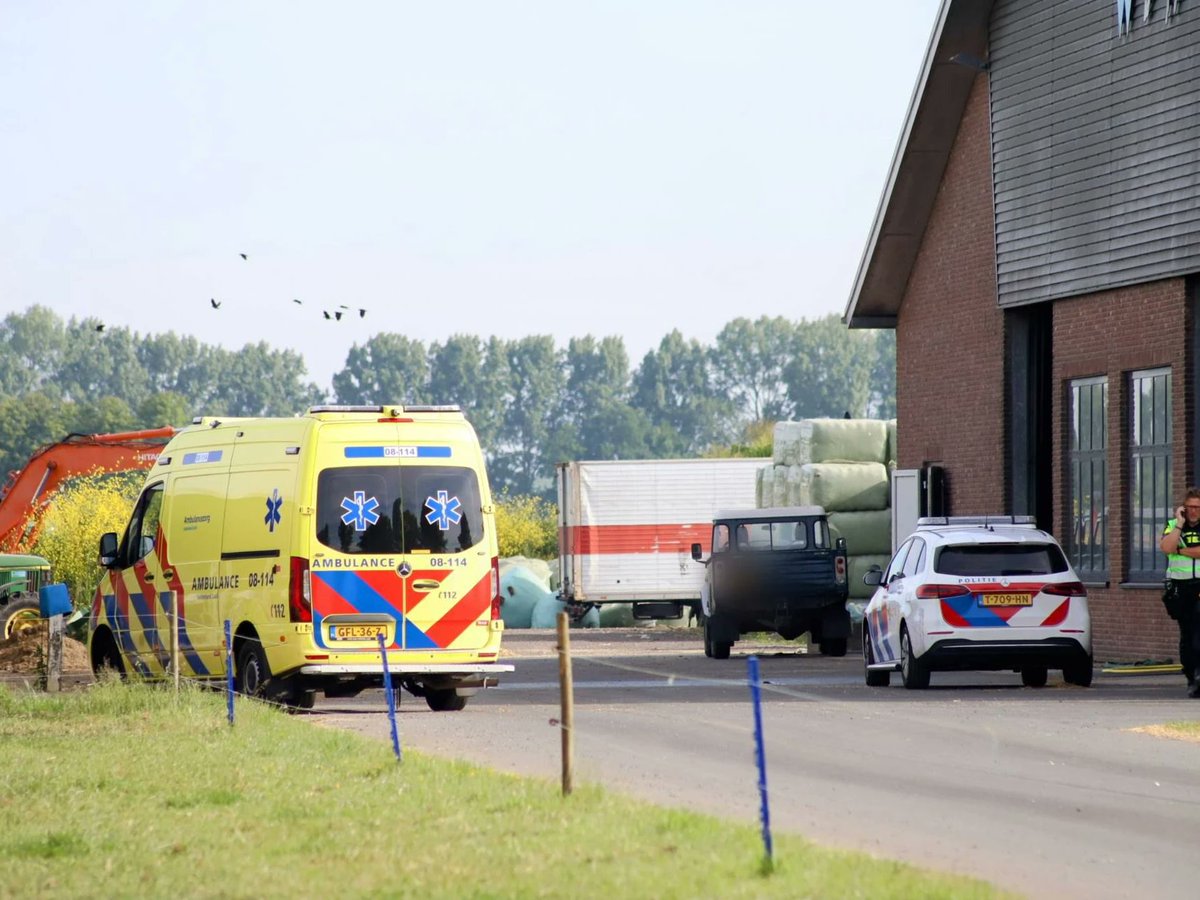 Vrouw (55) slachtoffer bij bedrijfsongeval in Vuren
