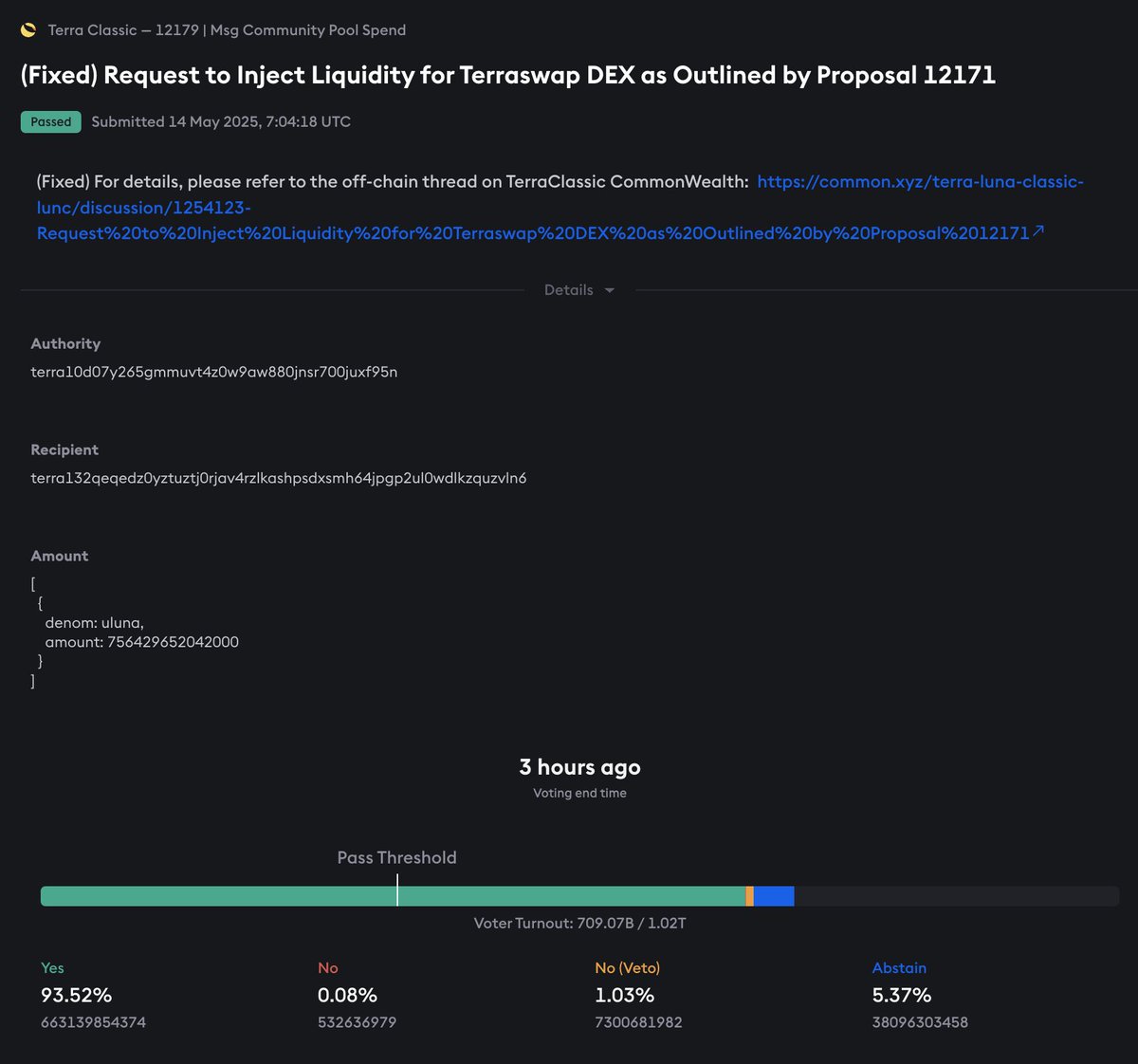 Thanks for your support!
Wish to be a booster of our community 🔥

$LUNC <> $USDC