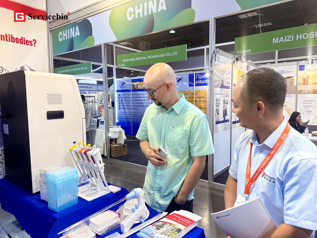 WUHANSERVICEBIO's tweet photo. 🚨 KIHE 2025 Day 1 LIVE!
Want to explore the future of lab innovation?
👉 Swing by Booth 11-H42 NOW 👈
Hands-on with "Engineered by Servicebio" solutions – where smart design meets lab efficiency!
#KIHE2025 #LabTech #BiotechTrends #LabEssentials https://t.co/A1yCCCCGJC