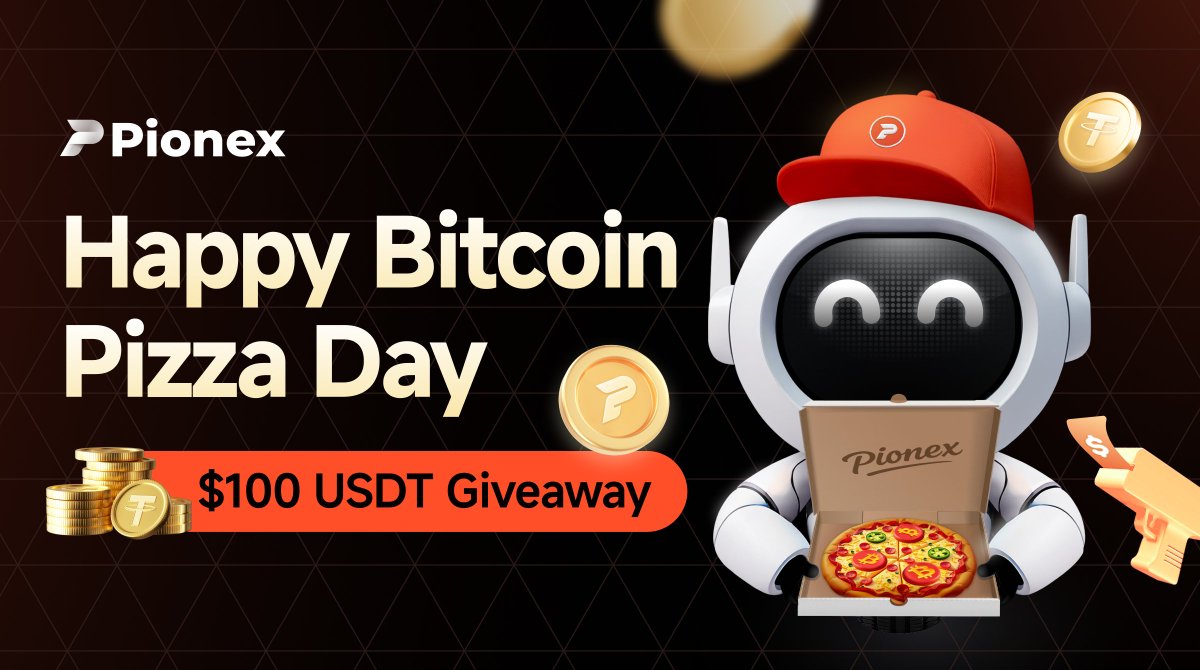Pionex MEMEGuru🤖 (@pionexmemeguru) on Twitter photo 🎉 Pionex #BitcoinPizzaDay Celebration Giveaway 🍕
🍕10 winners × $10 USDT
📌 How to Join:
1️⃣ Follow <a href="/pionex_com/">Pionex 🤖️</a> <a href="/jeremy_pionex/">Jeremy Peng</a> <a href="/PionexMEMEGuru/">Pionex MEMEGuru🤖</a>
2️⃣ Like + RT + Tag 3 friends
3️⃣ Join 👉 t.me/pionexmemeguru
📆 Ends May 26, 12:00 PM (UTC)
🏆 Winners announced in group! 🎉 Pionex #BitcoinPizzaDay Celebration Giveaway 🍕
🍕10 winners × $10 USDT
📌 How to Join:
1️⃣ Follow <a href="/pionex_com/">Pionex 🤖️</a> <a href="/jeremy_pionex/">Jeremy Peng</a> <a href="/PionexMEMEGuru/">Pionex MEMEGuru🤖</a>
2️⃣ Like + RT + Tag 3 friends
3️⃣ Join 👉 t.me/pionexmemeguru
📆 Ends May 26, 12:00 PM (UTC)
🏆 Winners announced in group!