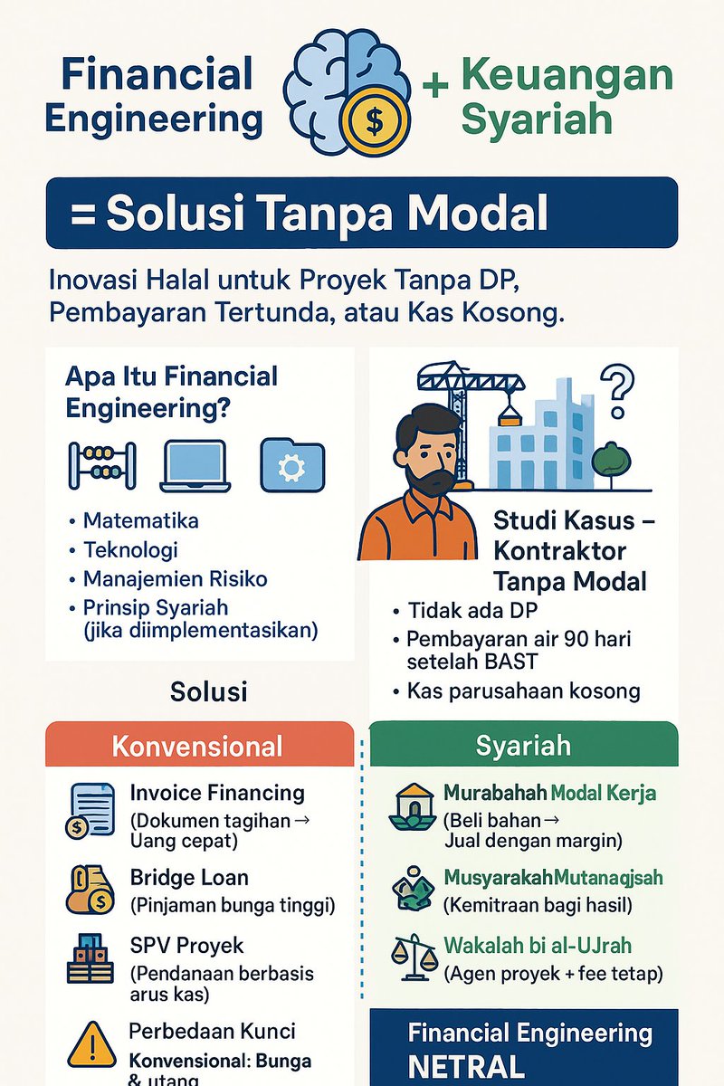 Financial Engineering &amp; Keuangan Syariah: Solusi Cerdas Proyek Tanpa Modal

linkedin.com/posts/winarto-…
