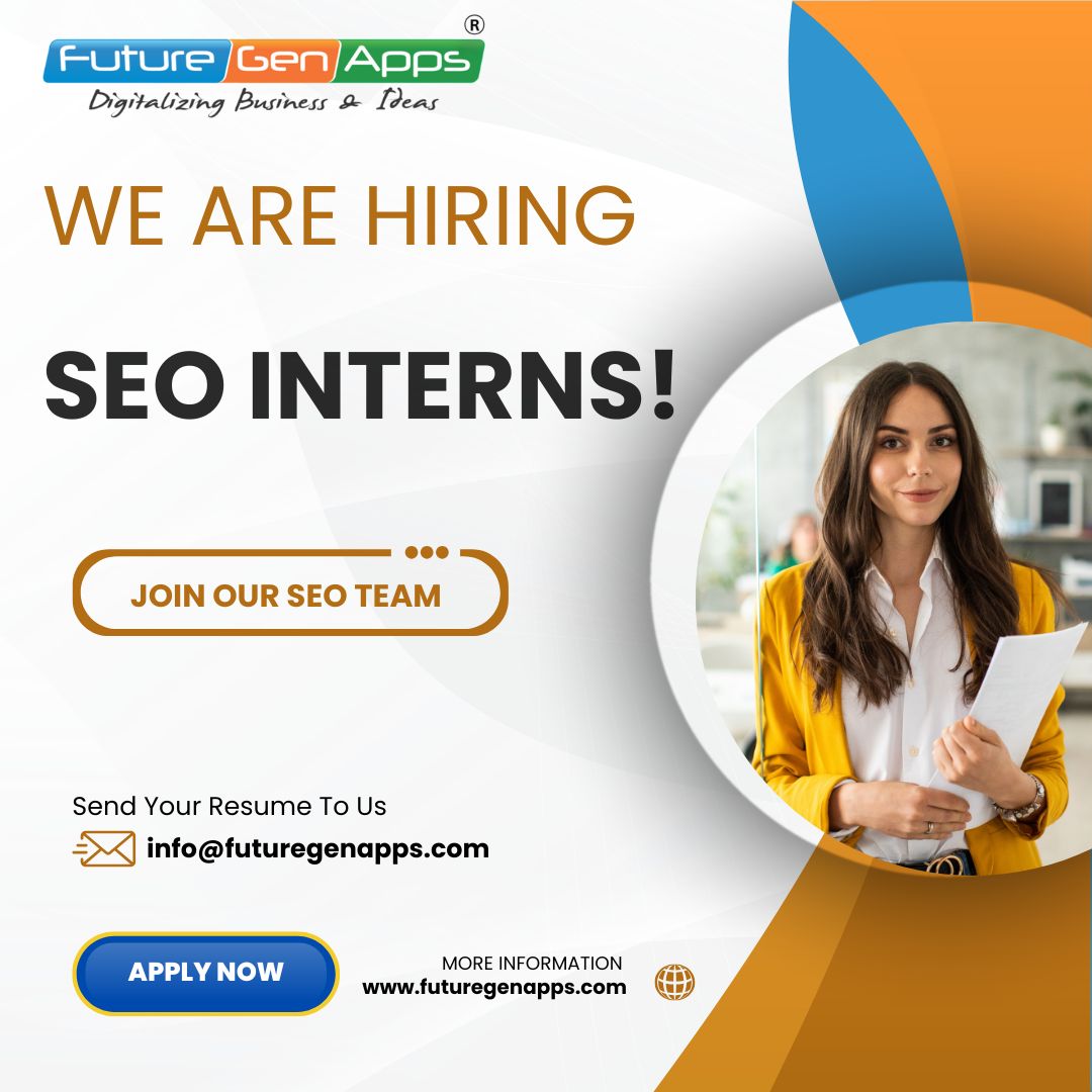 futuregenapps's tweet image. 📷 FutureGenApps® is #Hiring SEO Interns!
 Apply now!
Send your resume at info@futuregenapps.com
#SEOInternship #HiringNow #DigitalMarketing #FutureGenApps #SEOJobs #InternshipOpportunity #CareerInSEO #GhaziabadJobs #MarketingInternship #GhaziabadJobOpenings #SEOJobs #freshers