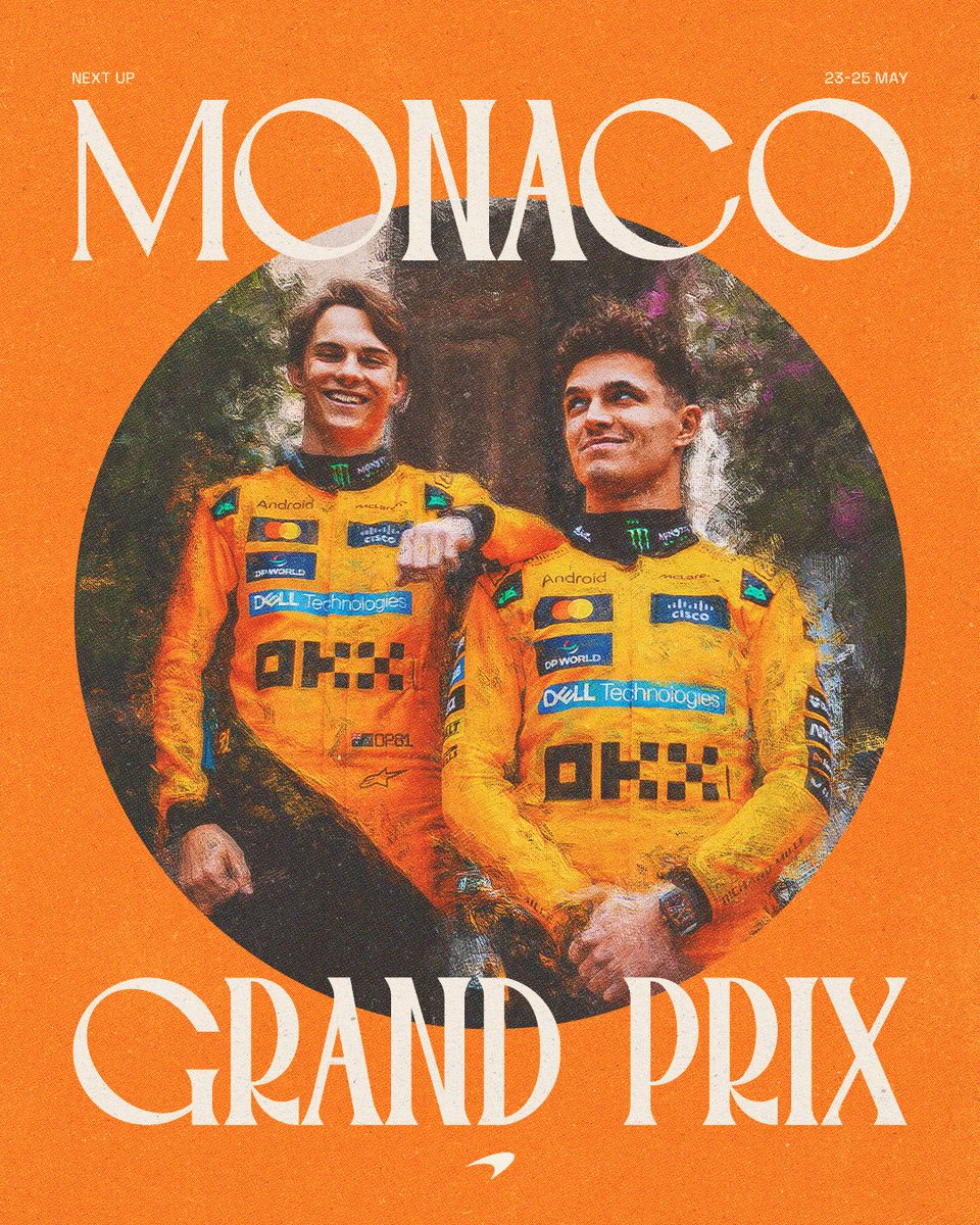 McLarenF1's tweet image. All eyes on the crown jewel of F1 👀

#McLaren | #MonacoGP🇲🇨
