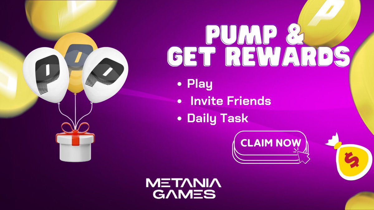 🎁 Play. Pump. Get Rewarded.

Did you know loyal Pump Game players are earning more than just points?

💎 Here’s what’s waiting for you:
🔹 Daily mission bonuses
🔹 Loyalty airdrop points
🔹 Referral rewards for inviting friends
🔹 Future whitelist access for token events!
✅ The