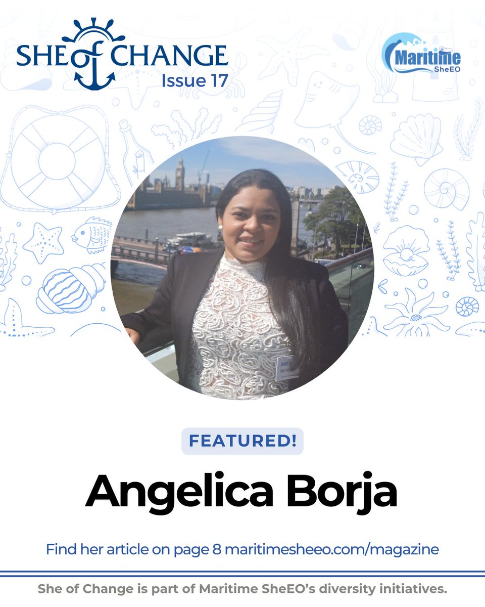 In a powerful piece, Angelica Borja reimagines the voiceless mermaid — not as a fairytale, but as a reflection of the quiet expectations placed on women at sea and beyond.

📖 Read her article in our latest issue on page 8: maritimesheeo.com/magazines/

#WomenInMaritime #MaritimeSheEO