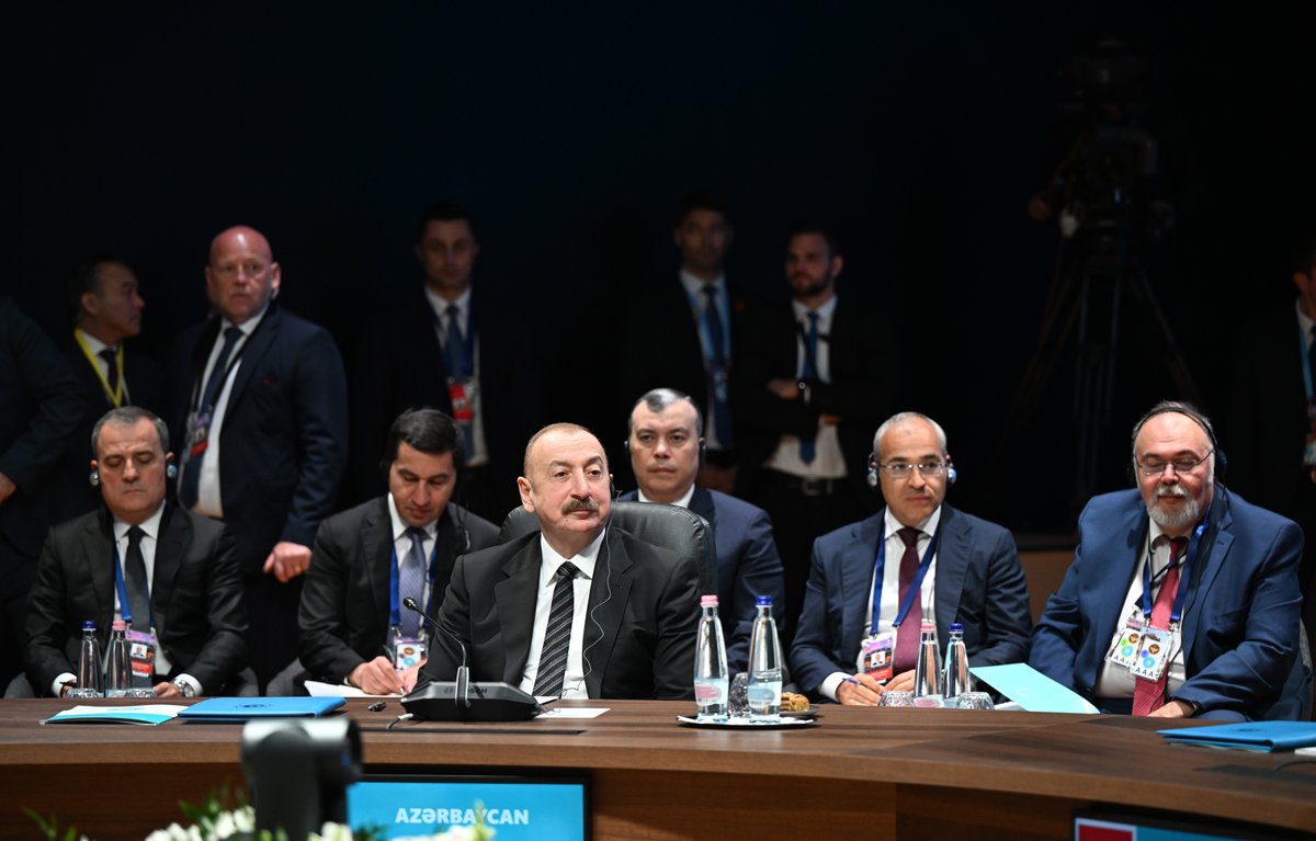 President Ilham Aliyev attended the Informal Summit of the Heads of State of the Organization of Turkic States (OTS) in Budapest.

president.az/en/articles/vi…
