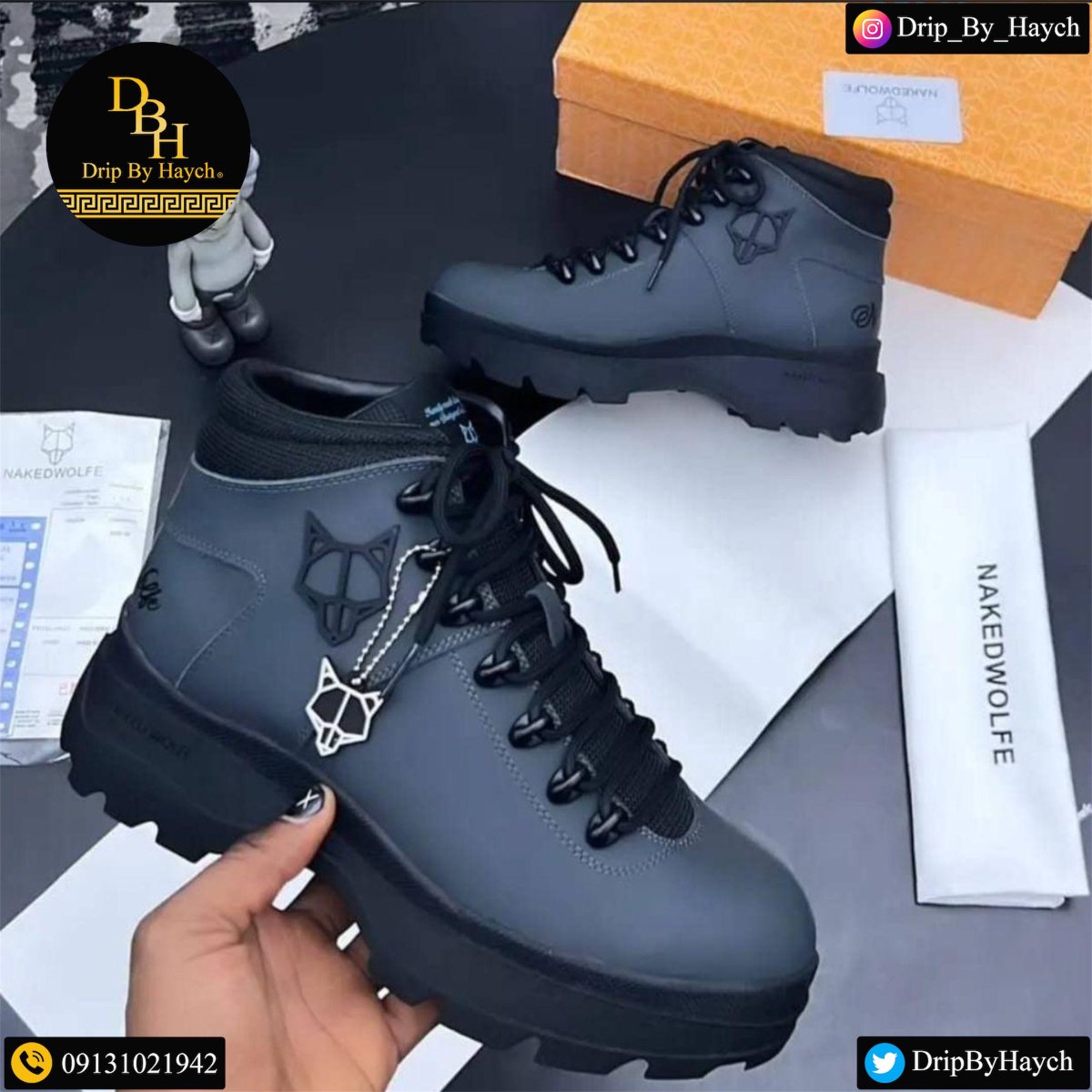 DripByHaych's tweet photo. Naked Wolf Boots 🐺
Available In Sizes 40-46
Price: N45,000 
Comes In A Box📦 #DripByHaych 
https://t.co/NEmg15LJL4
Free Delivery Nationwide🚚 https://t.co/jOgeXc0xGN
