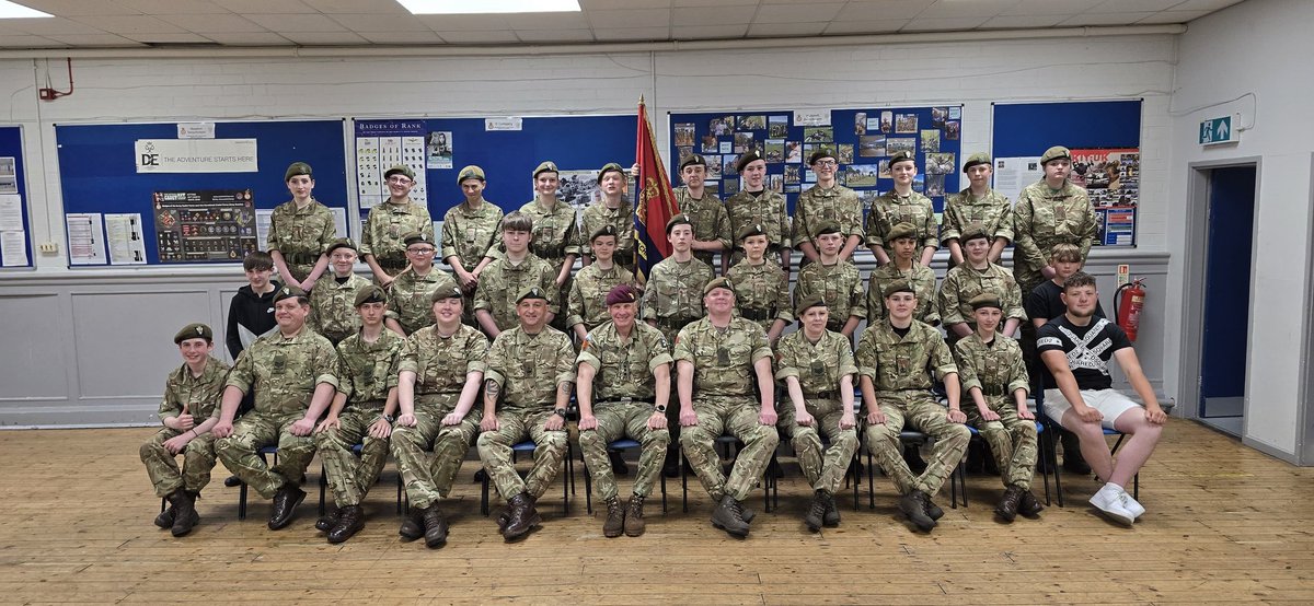 WO1 RSM A Macpherson- Derbyshire Army Cadet Force tweet media