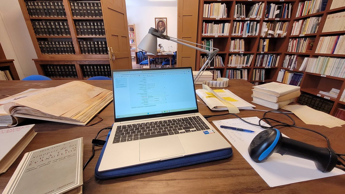 Diócesis de Mondoñedo-Ferrol (@mondonedoferrol) on Twitter photo 💻 Avanza a #catalogación do fondo moderno das #bibliotecas diocesanas de #Mondoñedo e #Ferrol
🙋🏻♀️🔝 Durante este mes de maio contamos de novo coa colaboración da alumna do Máster en Bibliotecas, Arquivos e Museos da <a href="/FacultadeHeD/">Facultade de Humanidades e Documentación, UDC</a>, Carmen Sanmartín. Graciñas, Carmen!!!! 💻 Avanza a #catalogación do fondo moderno das #bibliotecas diocesanas de #Mondoñedo e #Ferrol
🙋🏻♀️🔝 Durante este mes de maio contamos de novo coa colaboración da alumna do Máster en Bibliotecas, Arquivos e Museos da <a href="/FacultadeHeD/">Facultade de Humanidades e Documentación, UDC</a>, Carmen Sanmartín. Graciñas, Carmen!!!!