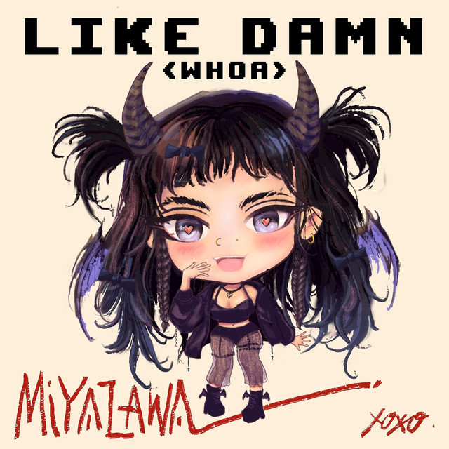 Miya Zawa Sparks Crush Confessions in Glitter-Pop Gem “Like Damn (whoa)” wherethemusicmeets.com/2025/05/21/miy…