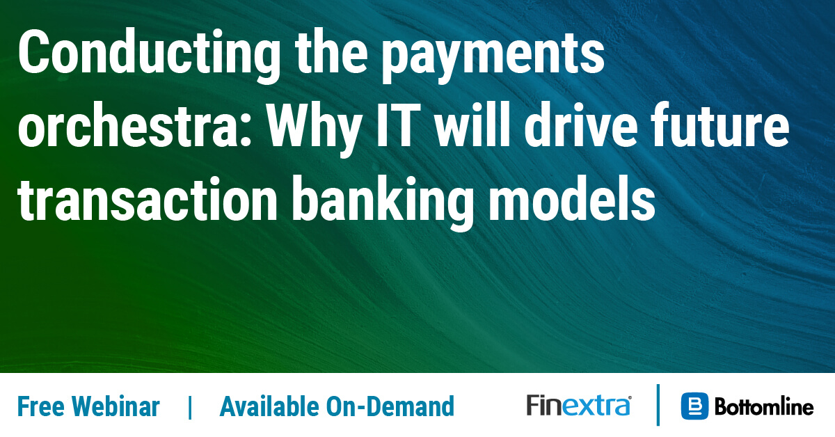 #SaaS is reshaping #transactionbanking – Join our on-demand #webinar w/@Bottomlinepay now to learn how IT drives #future #payment models, w/ 75% of #banks transitioning to new ecosystems. Discover strategies for #digitaltransformation &amp; growth. Watch now➡️ bit.ly/41tdbyk