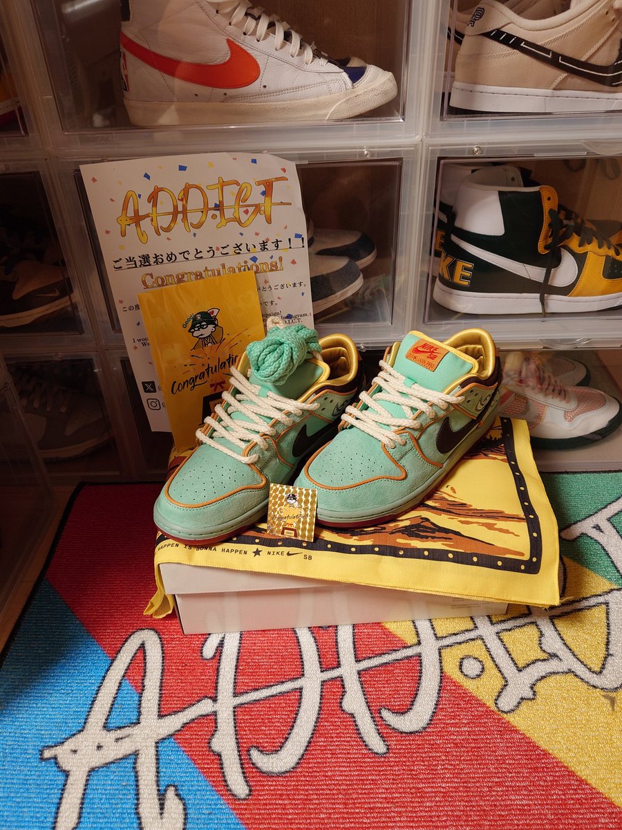 <a href="/addict_snkrs27/">A.D.D.I.C.T</a> 
受取完了😄
実物めっちゃいい色🤠