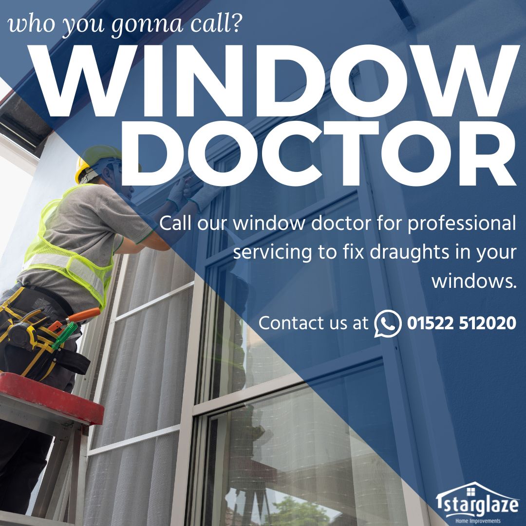 StarglazeHI's tweet photo. Window problems? Call the Window Doctor! 🪟

Repairs, replacements &amp; more – we’ve got it sorted.

📞 01522 512020

#WindowDoctor #WindowRepair https://t.co/gkiHGPrf4u
