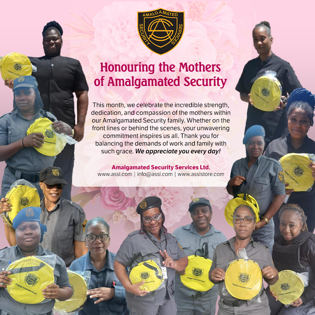 asslgroup's tweet photo. 💐 Honouring the Mothers of Amalgamated Security 

Engage. Empower. Excel.
#MothersOfASSL #ThankYouMoms #WorkLifeBalance #ASSL #WeAppreciateYou #SecurityProfessionals #EmpowerExcel #BehindTheBadge #CaribbeanSecurity https://t.co/QOAbBOW8pi