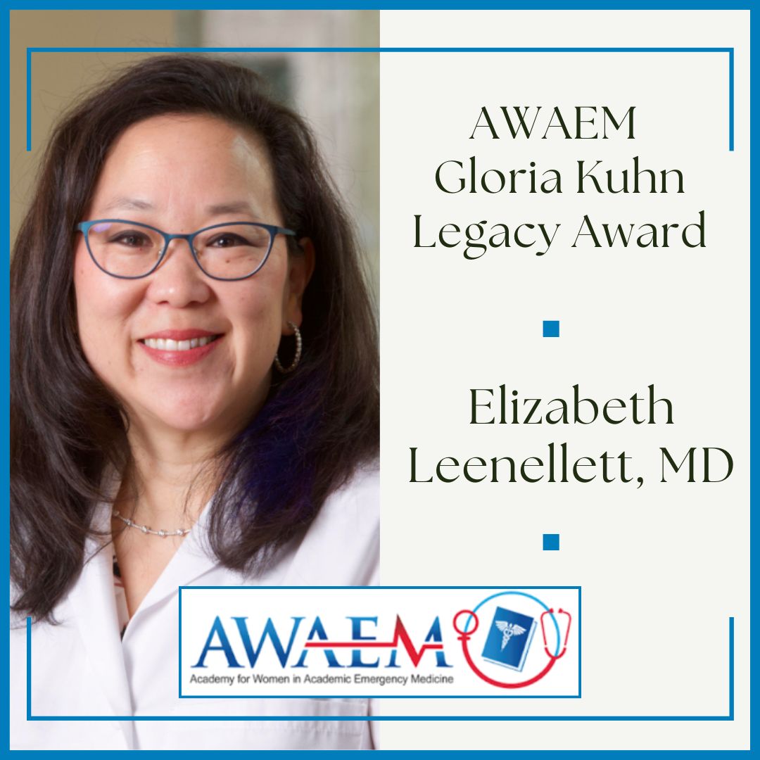 Congratulations to Dr. Elizabeth (Liz) Leenellett, AWAEM's 2025 winner of the Gloria Kuhn Legacy Award!