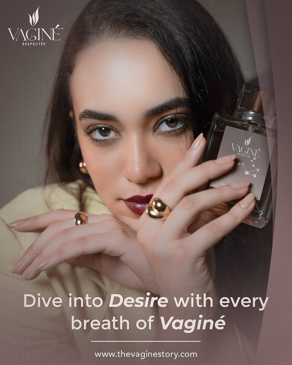 theVaginestory's tweet photo. Unveil your allure.
A fragrance that stays with you, a presence that’s unforgettable.
Let Vaginé be your signature scent.

#thevaginéstory #EDP #LuxuryPerfume #womanperfume #beauty #luxurystyle #lifestyle #thevaginestory #luxurylifestyle #vagineperfume #perfumegoals https://t.co/XCv91XWzsw