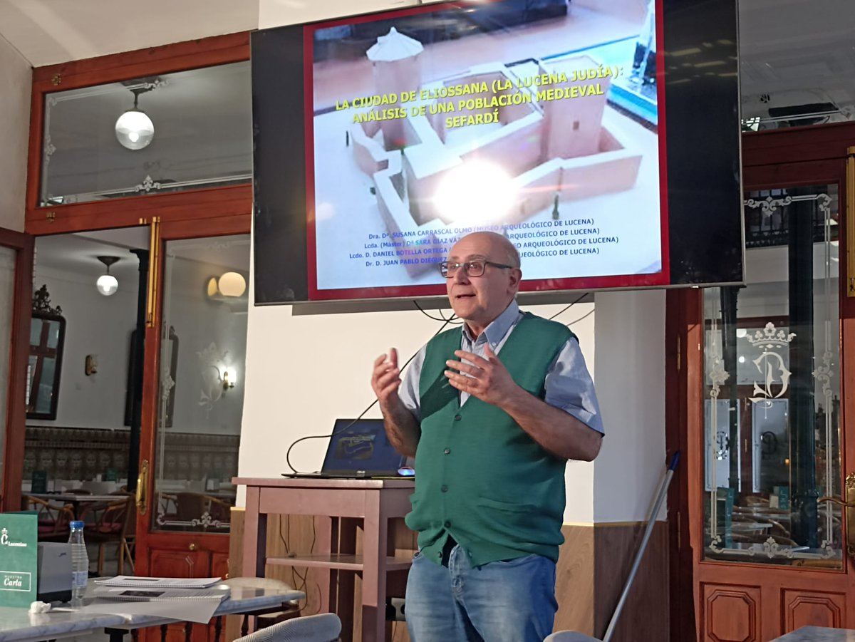 IFPCF's tweet image. Finalizamos las dos primeras jornadas del Pint of Science Lucena repasando las investigaciones históricas y arqueológicas en el Círculo Lucentino. #Pint25es #Pint25Luc