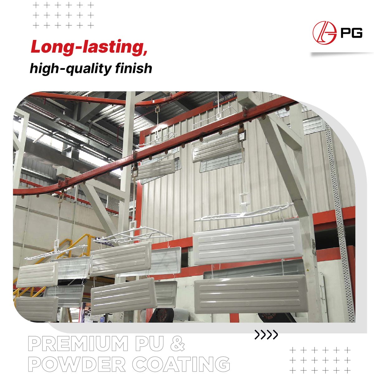 PGElectroplast's tweet image. PU Painting &amp;amp; Powder Coating, perfected by PG for unmatched durability and finish.
Trusted across automotive, consumer durables &amp;amp; electrical industries.

#PUPainting #PowderCoating #PG