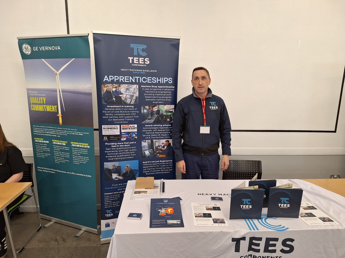 TeesComponents's tweet image. REMINDER that applications for Apprentice Machine Shop Engineers close THIS FRIDAY. Full details:
teescomponents.co.uk/careers/vacanc…

#teescomponents #apprenticeship #engineeringapprenticeship #apprentice #engineeringapprentice #machiningapprenticeship #engineeringapprenticeships
[3/3]