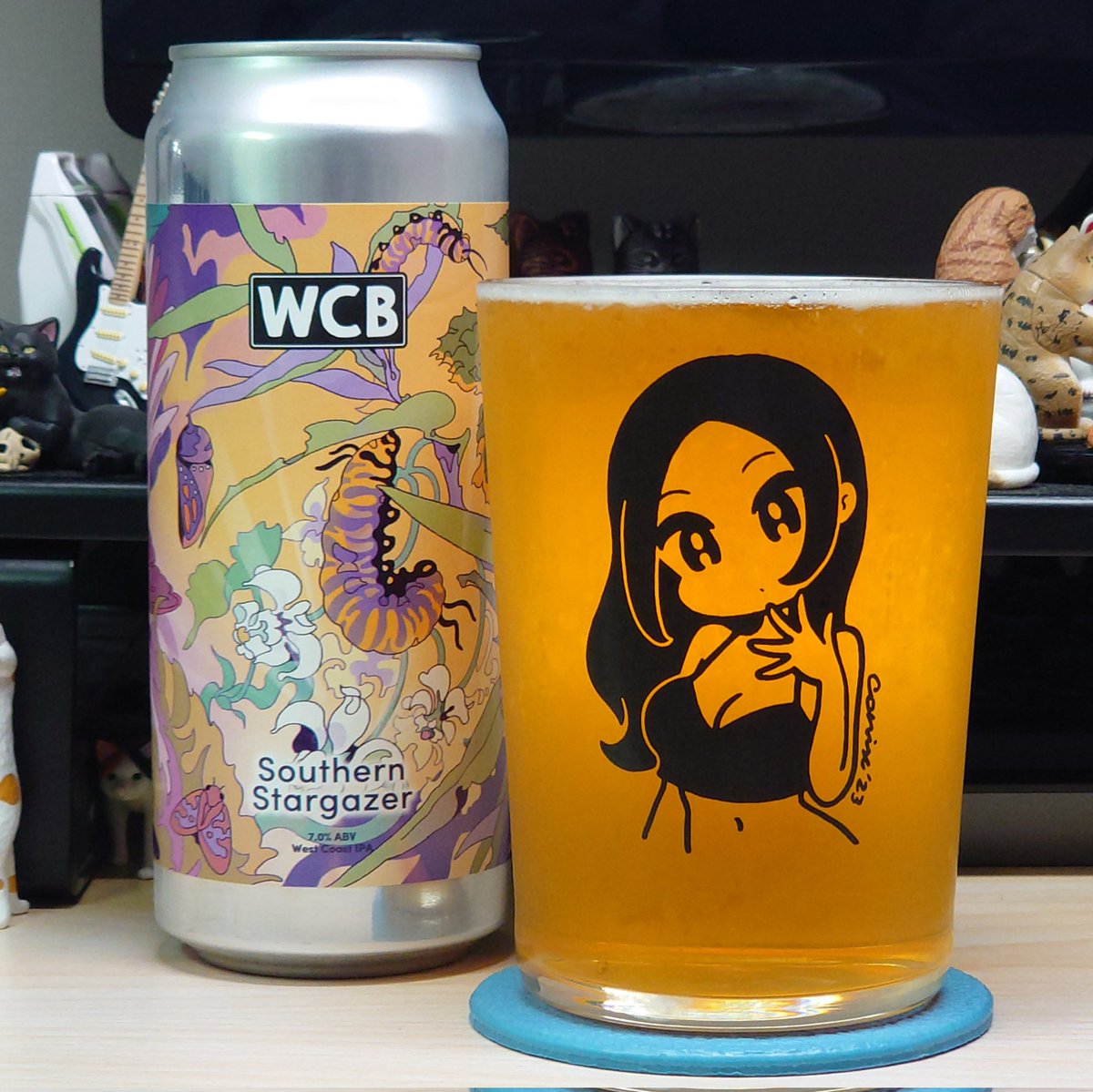 necohico's tweet photo. #WestCoastBrewing(@WCBShizuoka) × #GarageProject(@Garage_Project)
『SOUTHERN STARGAZER』
ABV 7.0%
Style:WEST COAST IPA
柔らかダンクで微甘な柑橘松!
甘いけどドライなスッキリ感😺
#ビール #beer #クラフトビール #craftbeer #酒のスマイル(@sakenosmile_oki)#conix https://t.co/Hk1lR6Jl9c