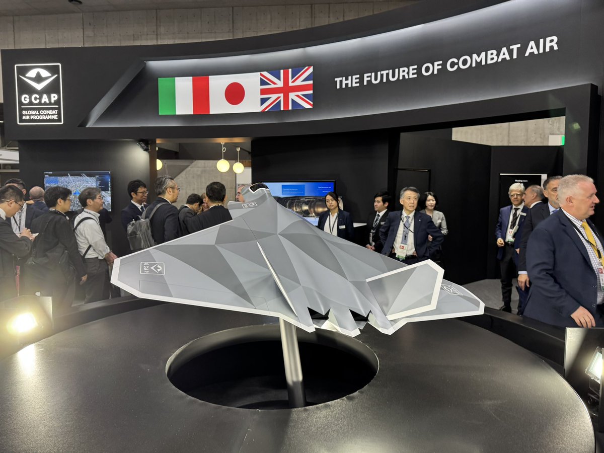 KosukeGoto2013's tweet image. せっかくですので、本日のDSEI Japan 2025で撮影した写真や動画をシェア致します😊
まずは #次期戦闘機 こと #GCAP