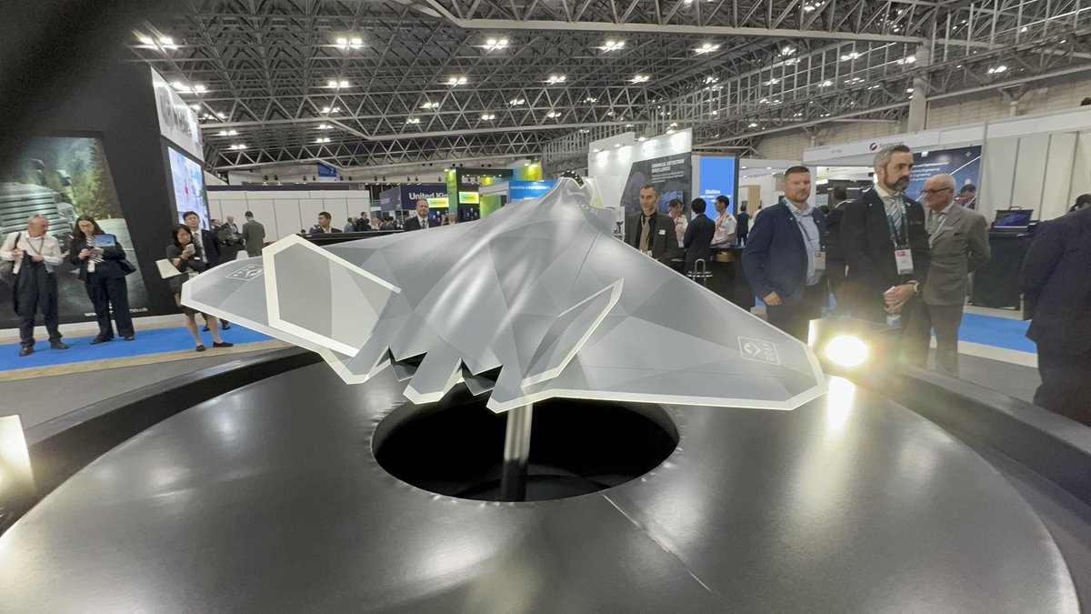 KosukeGoto2013's tweet image. せっかくですので、本日のDSEI Japan 2025で撮影した写真や動画をシェア致します😊
まずは #次期戦闘機 こと #GCAP