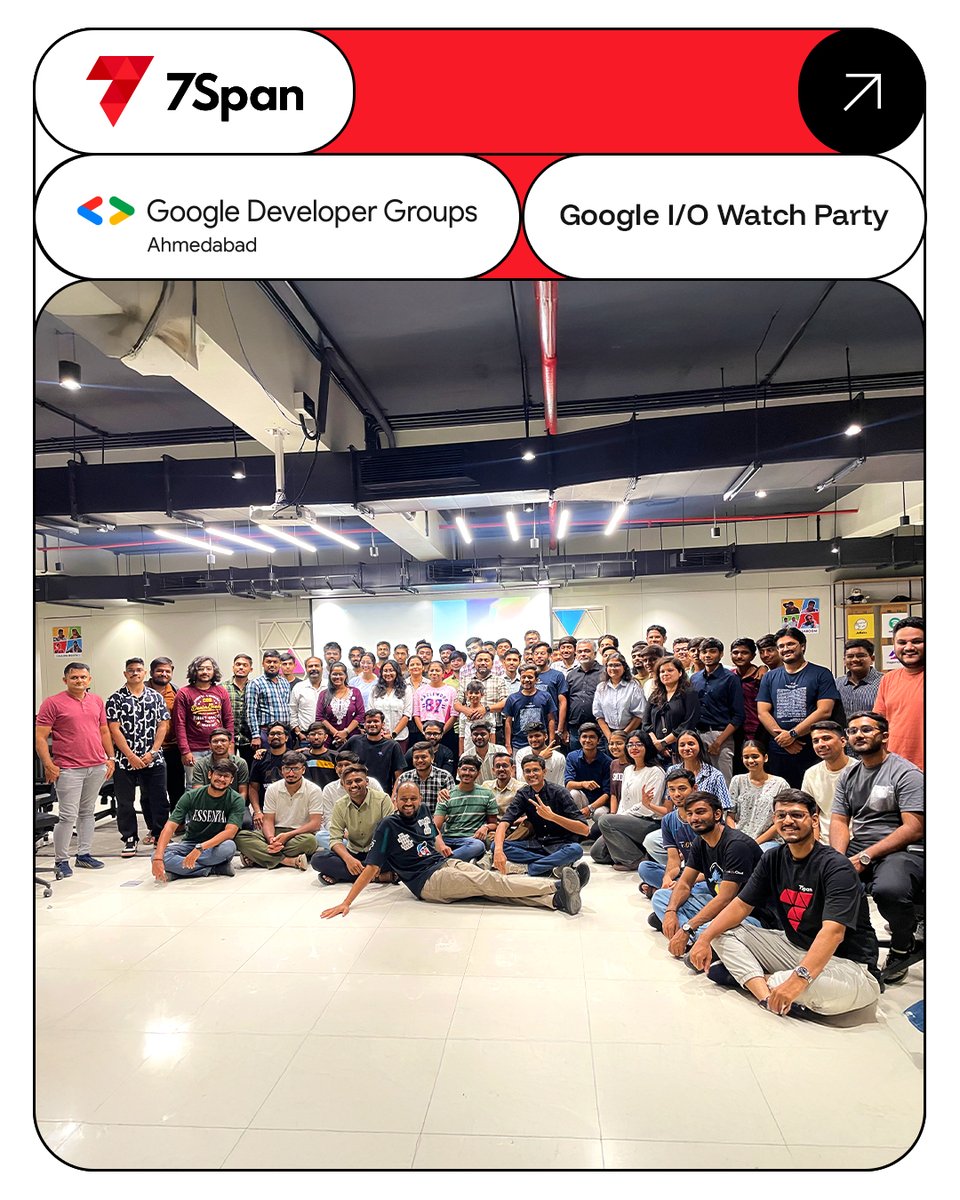 7SpanHQ's tweet image. When Google dropped the tech bombs, we were watching live! 🎉

𝘉𝘪𝘨 𝘭𝘰𝘷𝘦 𝘵𝘰 GDG Team 𝘧𝘰𝘳 𝘮𝘢𝘬𝘪𝘯𝘨 𝘰𝘶𝘳 10-𝘺𝘦𝘢𝘳 𝘮𝘪𝘭𝘦𝘴𝘵𝘰𝘯𝘦 𝘦𝘷𝘦𝘯 𝘴𝘸𝘦𝘦𝘵𝘦𝘳 𝘸𝘪𝘵𝘩 𝘤𝘢𝘬𝘦 𝘢𝘯𝘥 𝘤𝘦𝘭𝘦𝘣𝘳𝘢𝘵𝘪𝘰𝘯 𝘷𝘪𝘣𝘦𝘴.