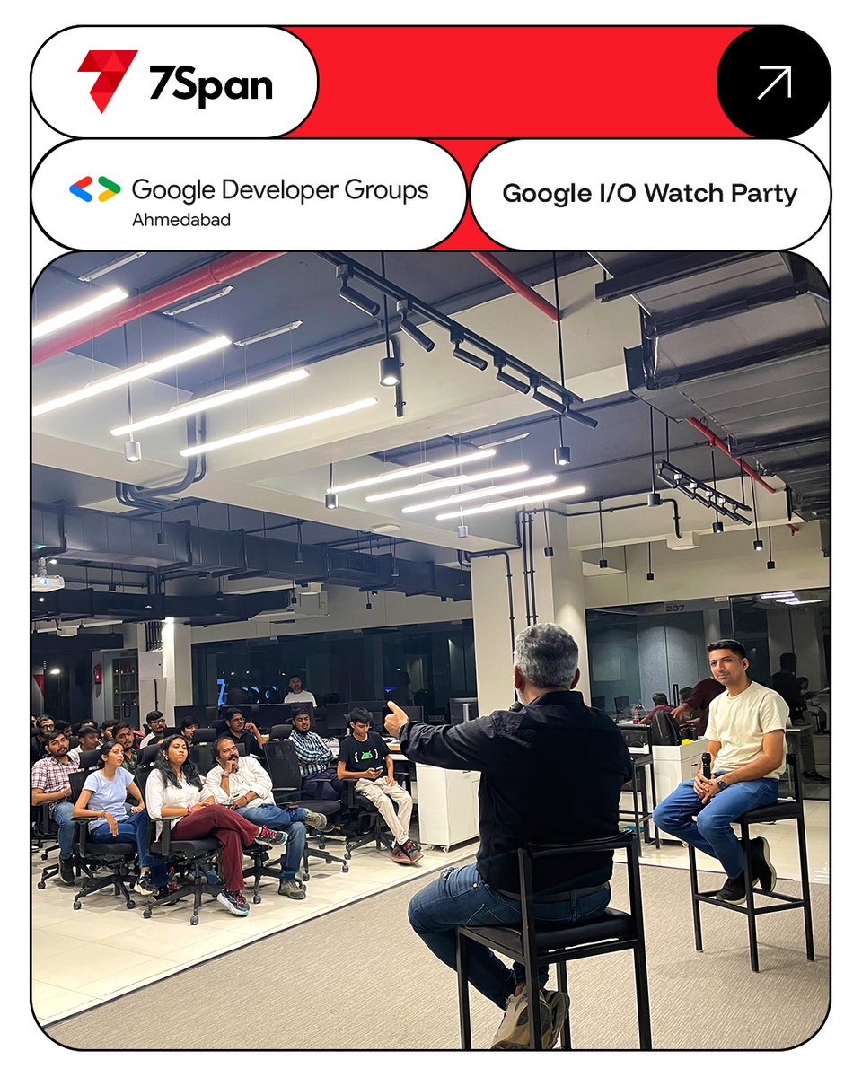 7SpanHQ's tweet image. When Google dropped the tech bombs, we were watching live! 🎉

𝘉𝘪𝘨 𝘭𝘰𝘷𝘦 𝘵𝘰 GDG Team 𝘧𝘰𝘳 𝘮𝘢𝘬𝘪𝘯𝘨 𝘰𝘶𝘳 10-𝘺𝘦𝘢𝘳 𝘮𝘪𝘭𝘦𝘴𝘵𝘰𝘯𝘦 𝘦𝘷𝘦𝘯 𝘴𝘸𝘦𝘦𝘵𝘦𝘳 𝘸𝘪𝘵𝘩 𝘤𝘢𝘬𝘦 𝘢𝘯𝘥 𝘤𝘦𝘭𝘦𝘣𝘳𝘢𝘵𝘪𝘰𝘯 𝘷𝘪𝘣𝘦𝘴.