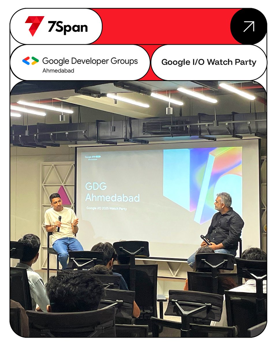 7SpanHQ's tweet image. When Google dropped the tech bombs, we were watching live! 🎉

𝘉𝘪𝘨 𝘭𝘰𝘷𝘦 𝘵𝘰 GDG Team 𝘧𝘰𝘳 𝘮𝘢𝘬𝘪𝘯𝘨 𝘰𝘶𝘳 10-𝘺𝘦𝘢𝘳 𝘮𝘪𝘭𝘦𝘴𝘵𝘰𝘯𝘦 𝘦𝘷𝘦𝘯 𝘴𝘸𝘦𝘦𝘵𝘦𝘳 𝘸𝘪𝘵𝘩 𝘤𝘢𝘬𝘦 𝘢𝘯𝘥 𝘤𝘦𝘭𝘦𝘣𝘳𝘢𝘵𝘪𝘰𝘯 𝘷𝘪𝘣𝘦𝘴.