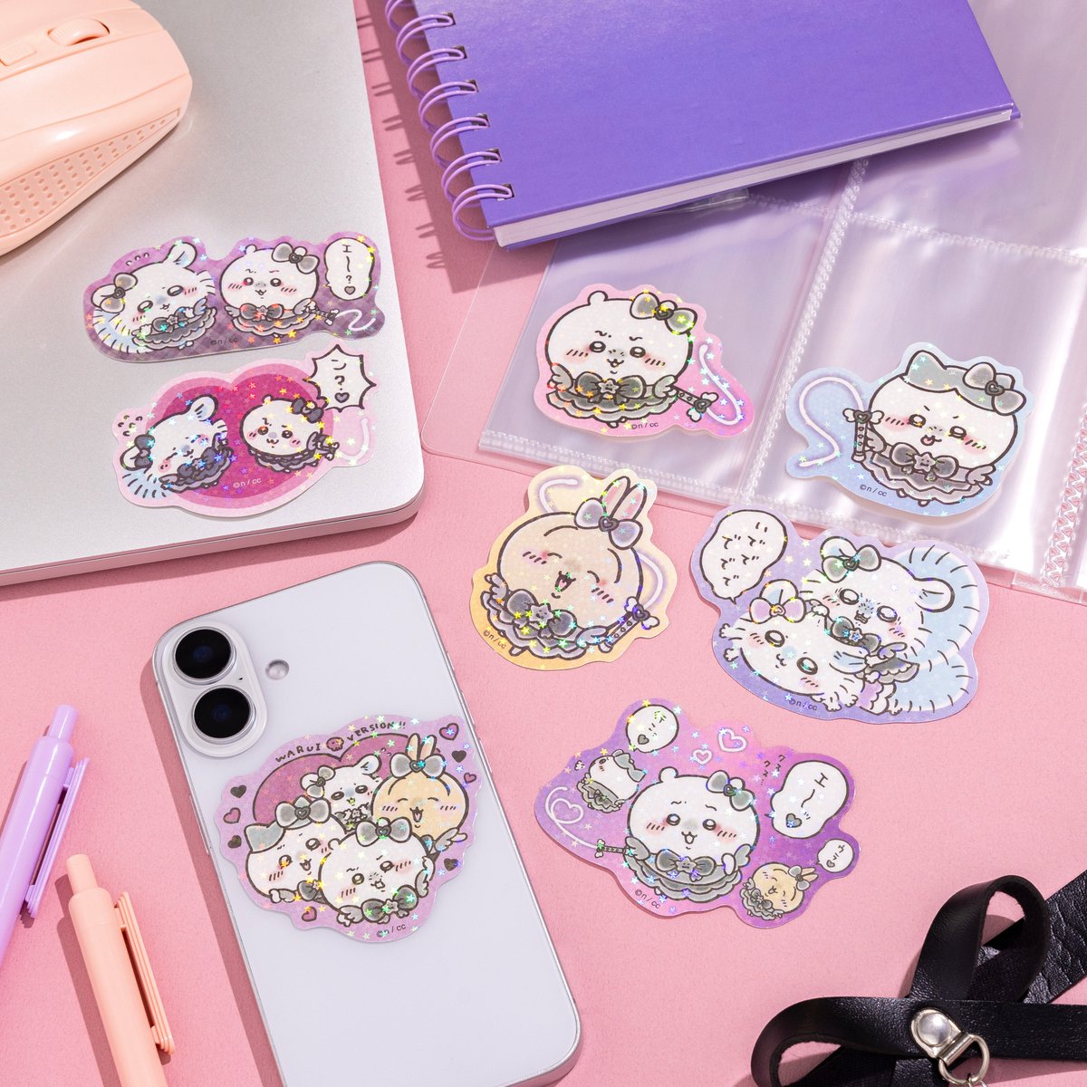 💗新商品💗 『#まじかるちいかわ 悪いバージョンなホログラム