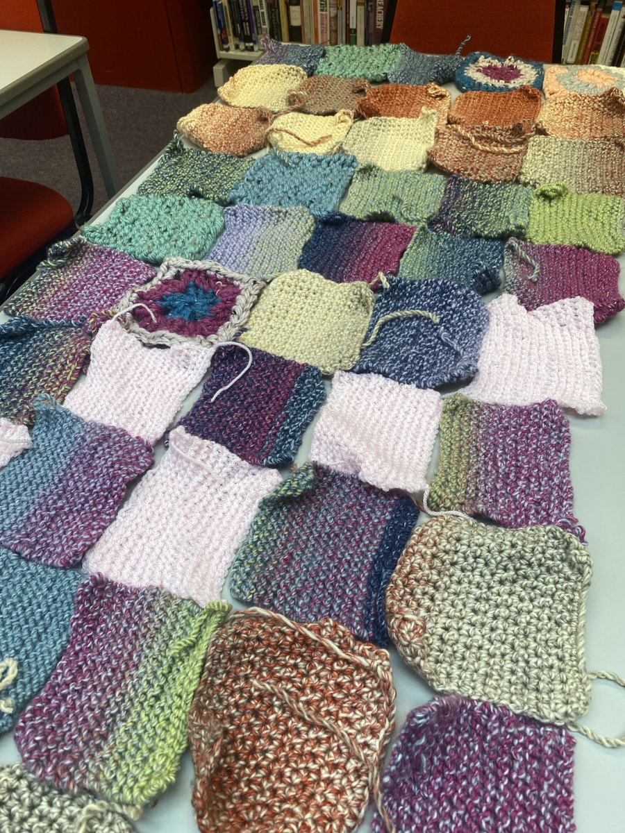 Every Tuesday, our Library hosts the Knitting &amp; Crochet Club. A brilliant idea from a Yr 12 student sparked a project to knit blankets for @UnityMK a local homeless charity. Lovely to see staff + students supporting the local community! #UnityMK <a href="/TheRoyalLatin/">RLS</a> <a href="/RLSEnrichment/">RLSEnrichment</a>