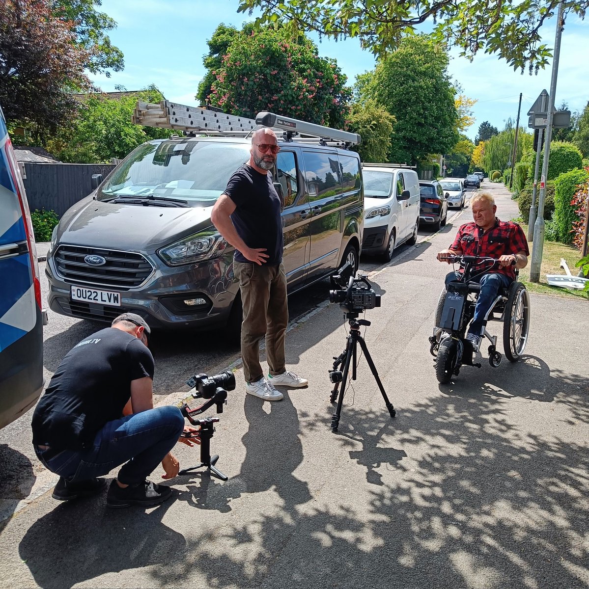 Mik Scarlet (@mikscarlet) on Twitter photo A great day filming yesterday for the <a href="/ChilternsNL/">Chilterns National Landscape</a> access guide project. It's easy to forget how stunning our countryside is & how many places are accessible.
Er? <a href="/BBCSpringwatch/">BBC Springwatch</a> looking for a new presenter?
<a href="/phab_charity/">Phab UK</a> proud to be leading this project. A great day filming yesterday for the <a href="/ChilternsNL/">Chilterns National Landscape</a> access guide project. It's easy to forget how stunning our countryside is & how many places are accessible.
Er? <a href="/BBCSpringwatch/">BBC Springwatch</a> looking for a new presenter?
<a href="/phab_charity/">Phab UK</a> proud to be leading this project.