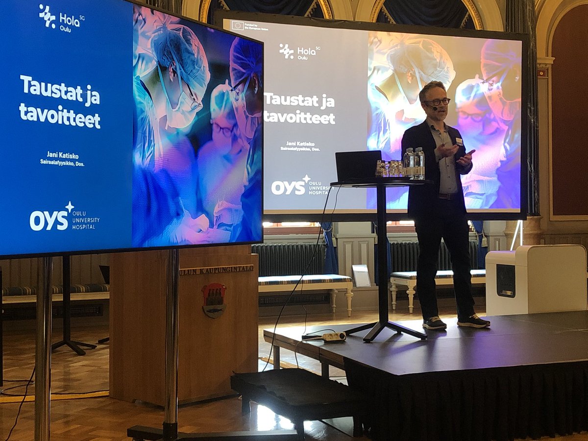 Sairaalafyysikko Jani Katisko kertoo langattoman sairaalan hyödyistä. Tavoitteena on vapauttaa henkilökunnan aikaa potilastyöhön. #OYS #5G #sairaala